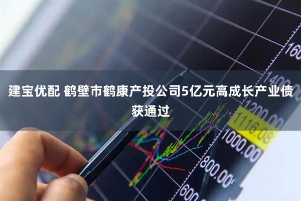 建宝优配 鹤壁市鹤康产投公司5亿元高成长产业债获通过