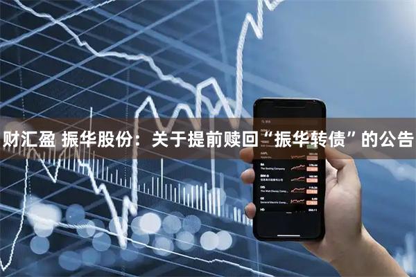 财汇盈 振华股份：关于提前赎回“振华转债”的公告